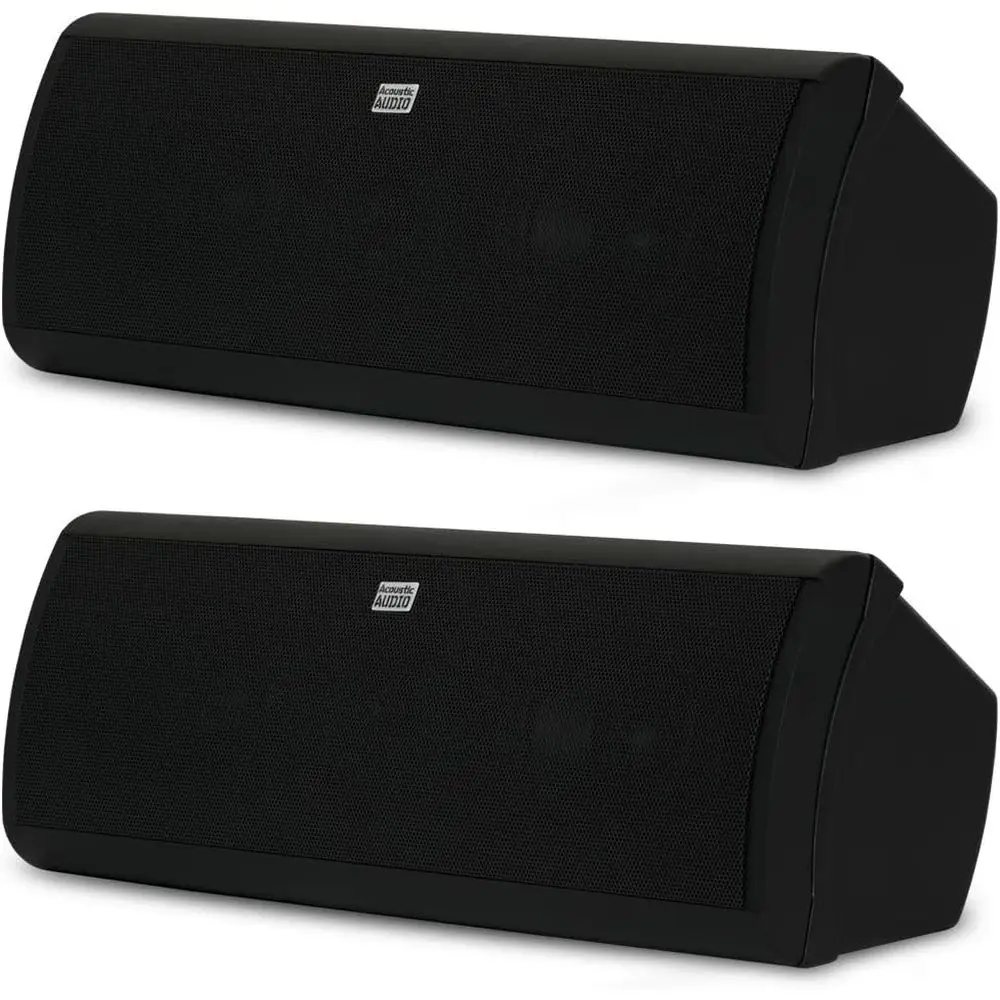 Acoustic Audio AA40CB Indoor 3 Way Speaker Pair 1000 Watts Black Bookshel AA40CB-PR
Acoustic Audio AA40CB Indoor 3 Way Speaker Pair 1000 Watts Black Bookshel AA40CB-PR