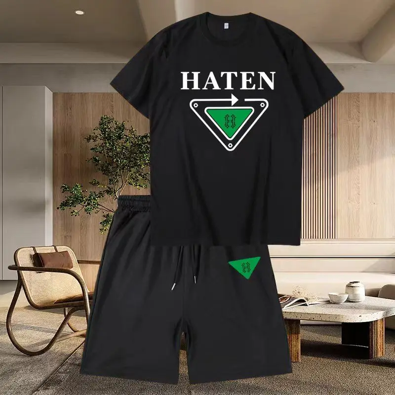 Men's Suit, Short-sleeved Shorts, Fashionable, Comfortable and Casual Two, High-end Summer Suit, Men's 2025 New T-shirt.
Men's Suit, Short-sleeved Shorts, Fashionable, Comfortable and Casual Two, High-end Summer Suit, Men's 2025 New T-shirt.