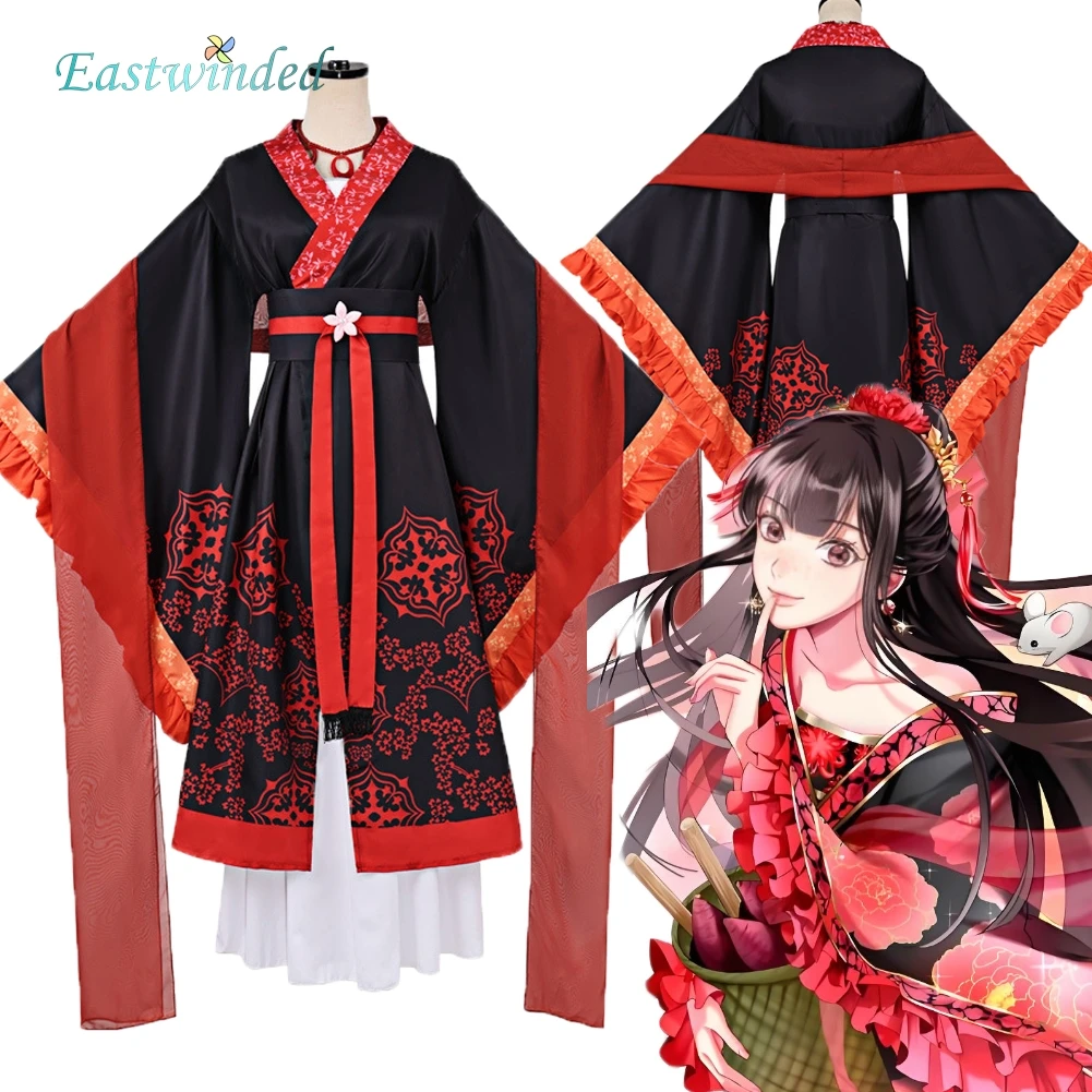 Anime Though Inept Villainess Shu Keigetsu Cosplay Kimono Costume Black Red Yukata Outfits Uniform Halloween Carnival Party
Anime Though Inept Villainess Shu Keigetsu Cosplay Kimono Costume Black Red Yukata Outfits Uniform Halloween Carnival Party