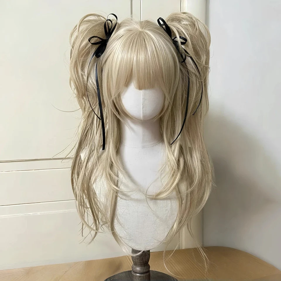 Synthetic Princess Cut Layered Double Ponytail Lolita Wig with Bangs Girl Blonde Brown White Gray Cosplay Halloween Harajuku Wig
Synthetic Princess Cut Layered Double Ponytail Lolita Wig with Bangs Girl Blonde Brown White Gray Cosplay Halloween Harajuku Wig