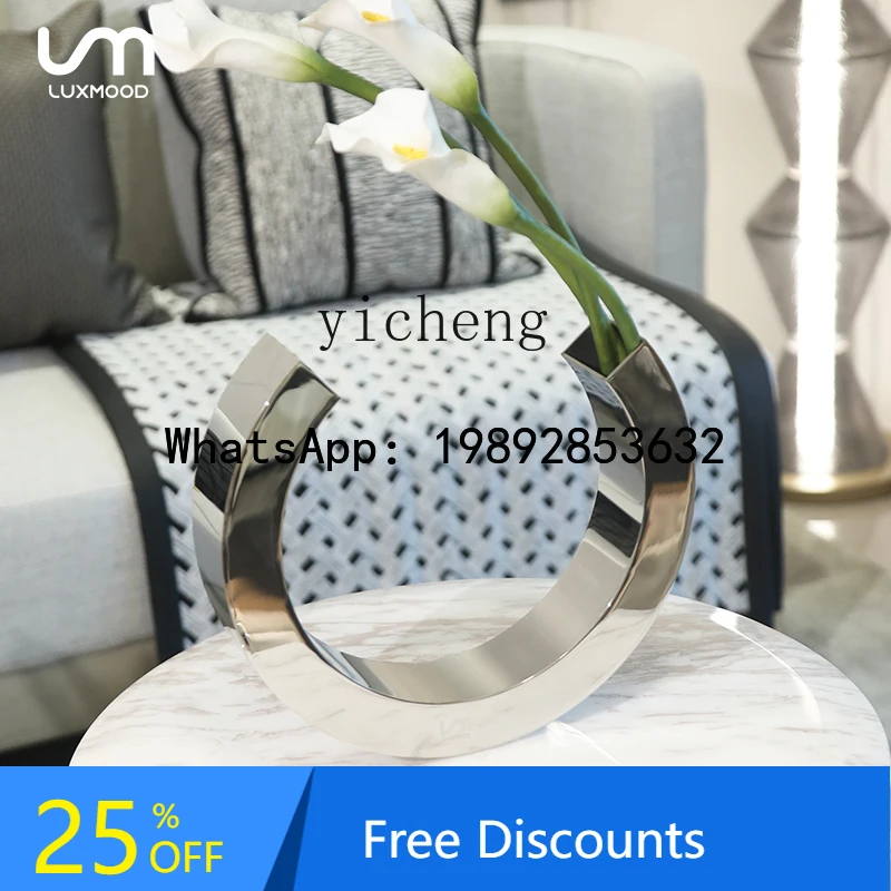 AB Nordic stainless steel vase dining table home ornament flower arrangement housewarming gift
AB Nordic stainless steel vase dining table home ornament flower arrangement housewarming gift