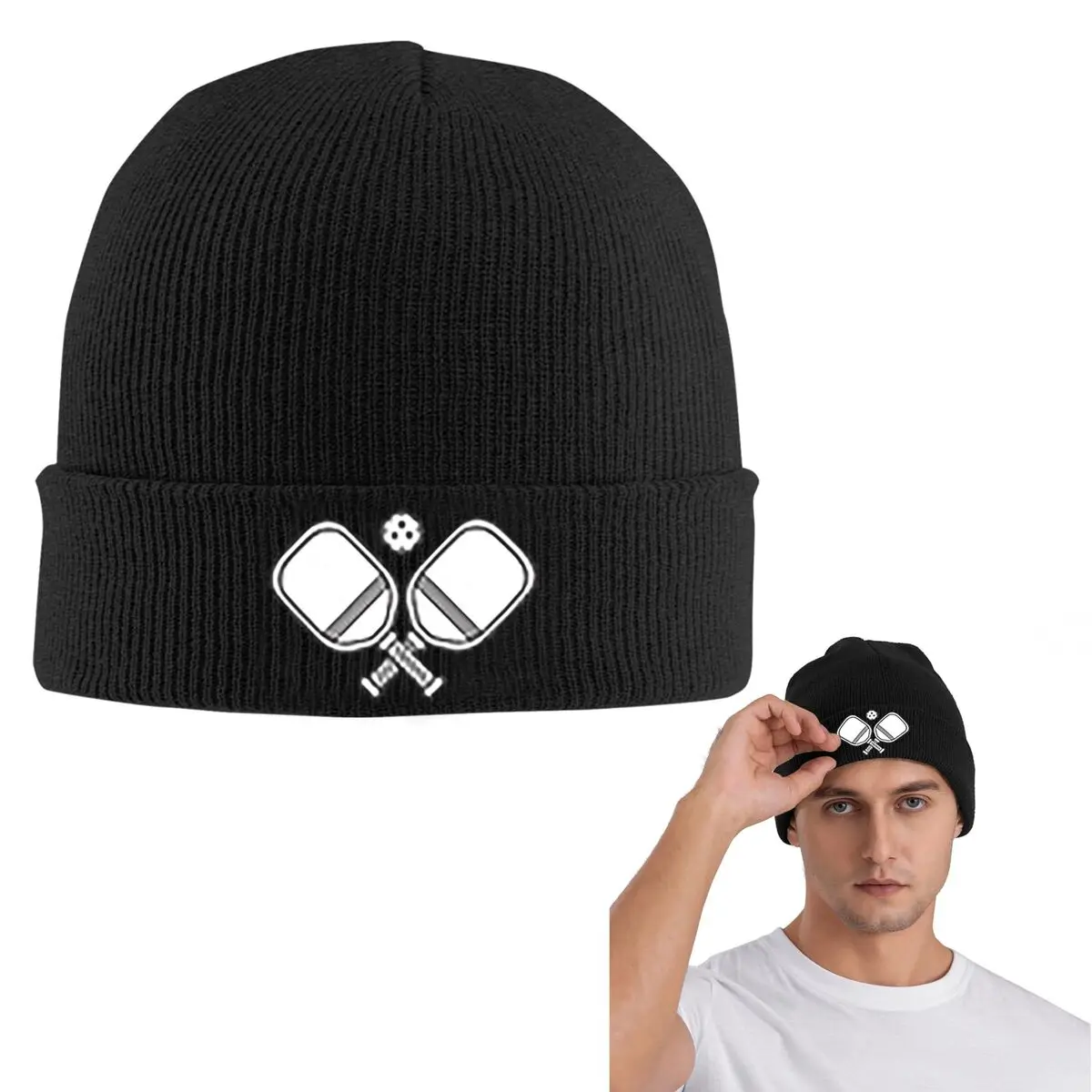 Теплая вязаная шапка Pickleball, модная шапка-капот, осенне-зимняя уличная шапка, шапки для мужчин, женщин и взрослых
Теплая вязаная шапка Pickleball, модная шапка-капот, осенне-зимняя уличная шапка, шапки для мужчин, женщин и взрослых