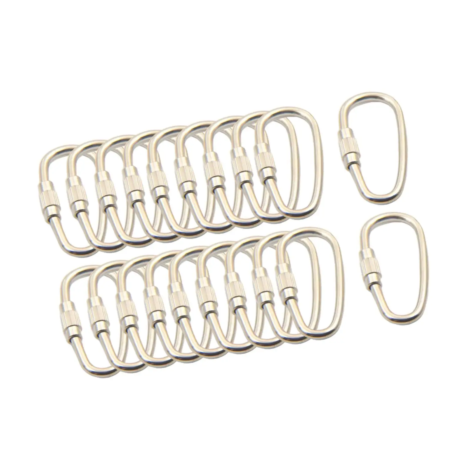 20 Pieces Generic Keychain Ring Buckles Set Hanging Pendant Metal Hook Clip
20 Pieces Generic Keychain Ring Buckles Set Hanging Pendant Metal Hook Clip