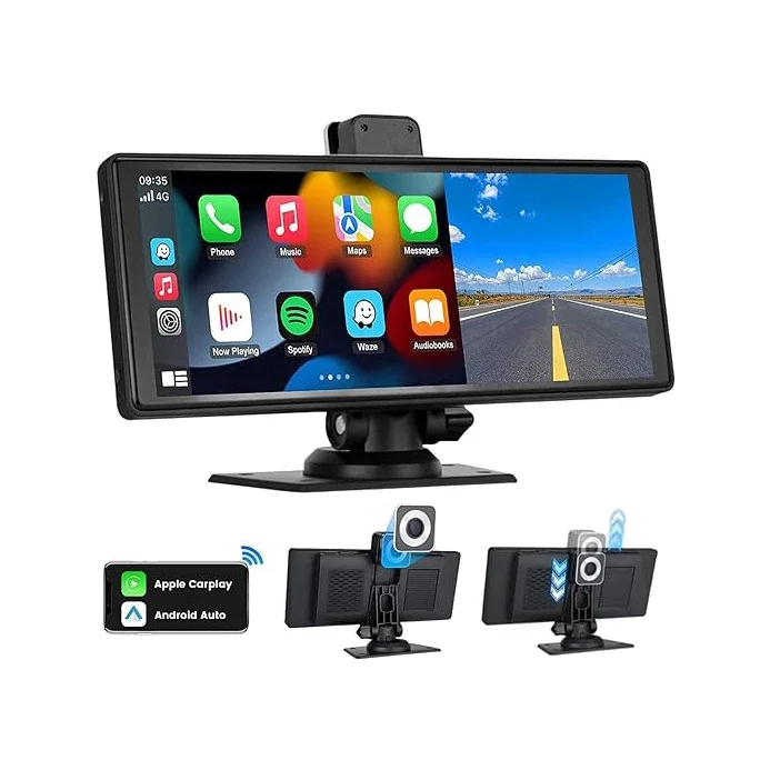 Новый 9,3-дюймовый портативный CarPlay Android Auto автомобильный стерео радио задняя камера монитор видеорегистратор BT GPS FM авто электроника 
Новый 9,3-дюймовый портативный CarPlay Android Auto автомобильный стерео радио задняя камера монитор видеорегистратор BT GPS FM авто электроника