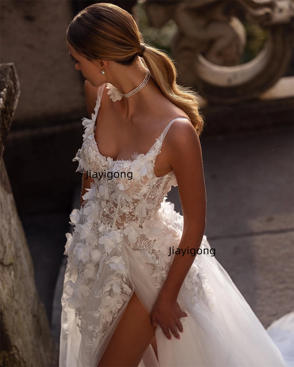 Customized Jiayigong Exquisite High Quality Square A-line Celebrity Dresses Flower Net/Tulle Evening Customized dress
Customized Jiayigong Exquisite High Quality Square A-line Celebrity Dresses Flower Net/Tulle Evening Customized dress