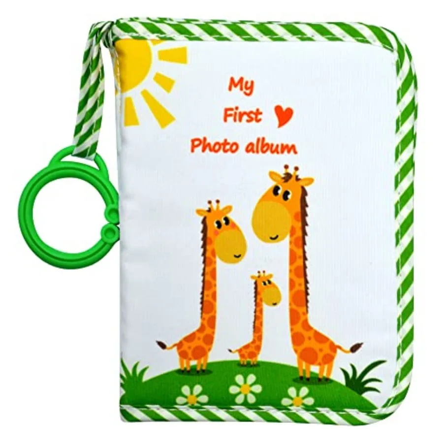 Baby's My First Family Album, baby photo album 4×6 Soft Cloth Photo Book, Baby Cloth Album with Photo Pockets, for Newborn Todd
Baby's My First Family Album, baby photo album 4×6 Soft Cloth Photo Book, Baby Cloth Album with Photo Pockets, for Newborn Todd