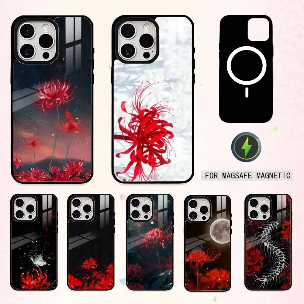 okyo G-Ghoul Red Spider Lily Phone Case For iPhone17,16,15,14,13,12,11 Plus,Pro Max Magnetic For Magsafe Wireless Charging
okyo G-Ghoul Red Spider Lily Phone Case For iPhone17,16,15,14,13,12,11 Plus,Pro Max Magnetic For Magsafe Wireless Charging