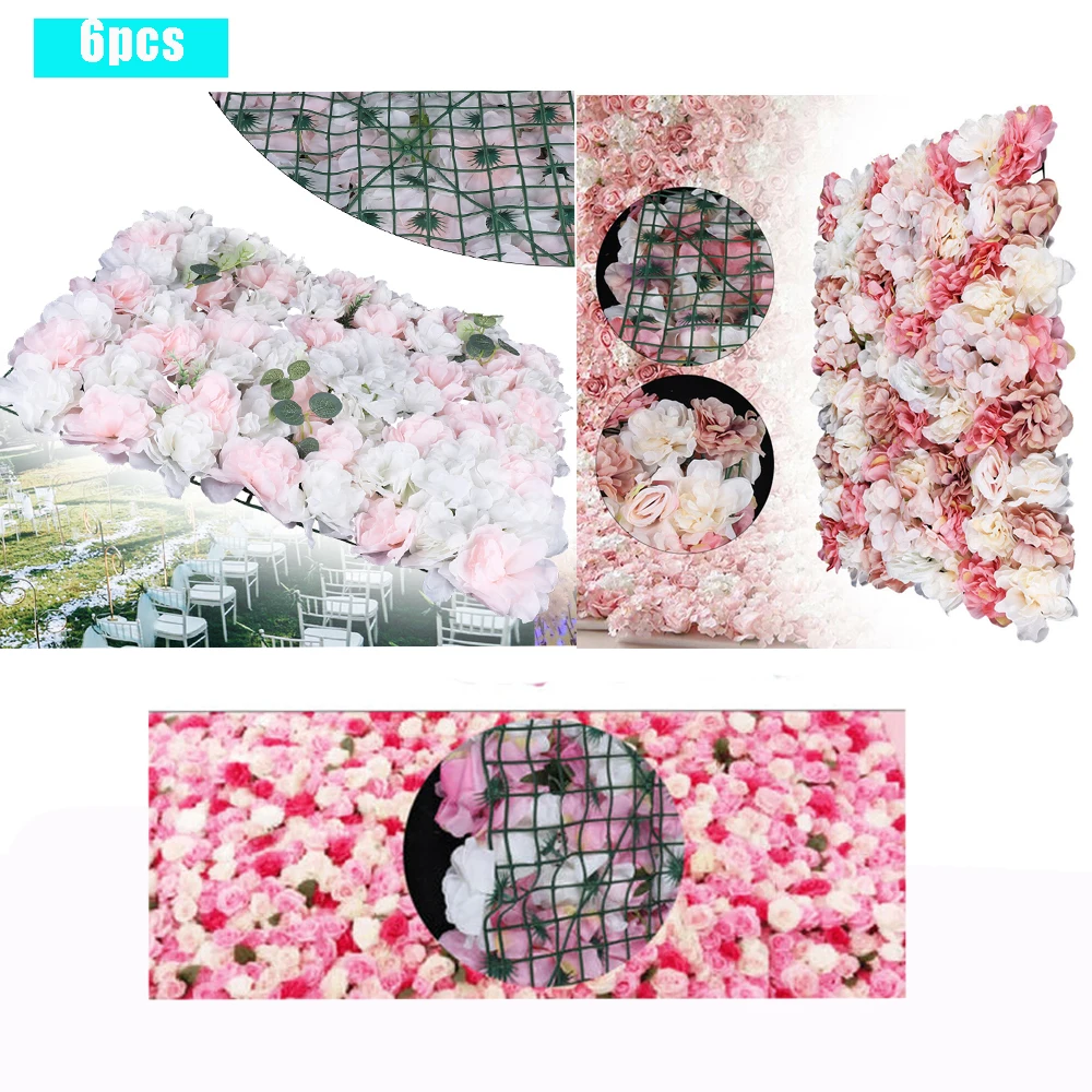 6*Flower Wall Panel Party Artificial Wedding Decor Rose Bouquet Romantic Flower Artificial Flower Wall Panels
6*Flower Wall Panel Party Artificial Wedding Decor Rose Bouquet Romantic Flower Artificial Flower Wall Panels