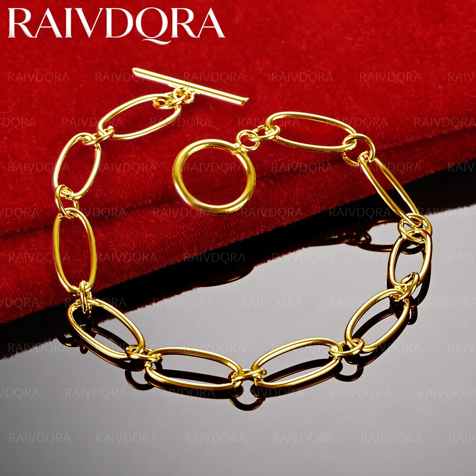 18K Gold Plated Geometric Ring TO Buckle Bracelet For Women's Fashion Jewelry Generous Fashion Parties Birthday Gifts
18K Gold Plated Geometric Ring TO Buckle Bracelet For Women's Fashion Jewelry Generous Fashion Parties Birthday Gifts