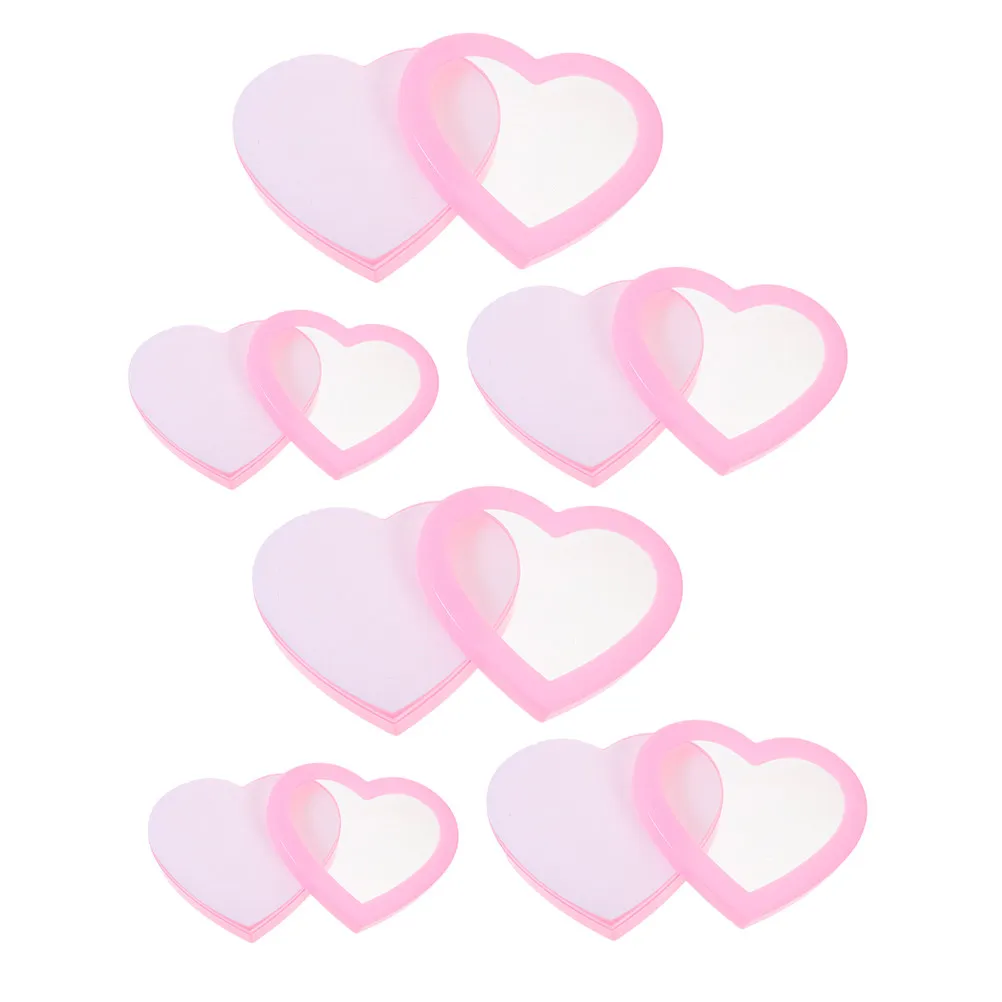 6Pcs Children's Heart Shaped Ring Boxes Pink Jewelry Box Kids Ring Holder Small Trinket Organizer Girls Jewelry Storage Display
6Pcs Children's Heart Shaped Ring Boxes Pink Jewelry Box Kids Ring Holder Small Trinket Organizer Girls Jewelry Storage Display