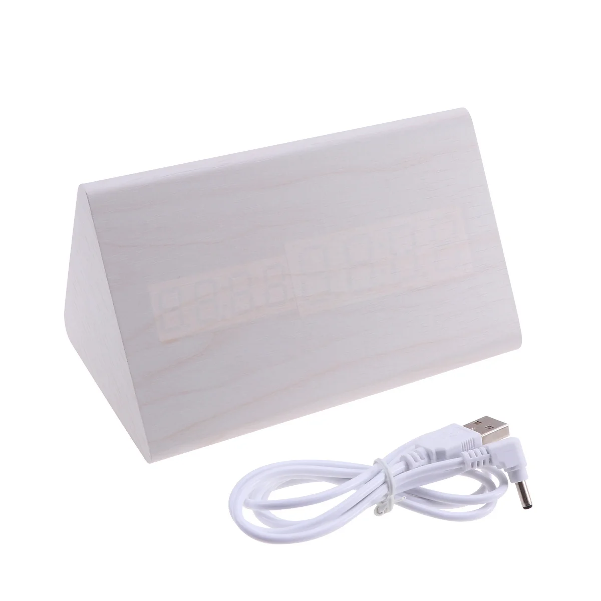 Luminous Silent LED Wood Digital Clock Adjustable Brightness Temperature Display White Blue Desk Travel Gift Wood Clock
Luminous Silent LED Wood Digital Clock Adjustable Brightness Temperature Display White Blue Desk Travel Gift Wood Clock