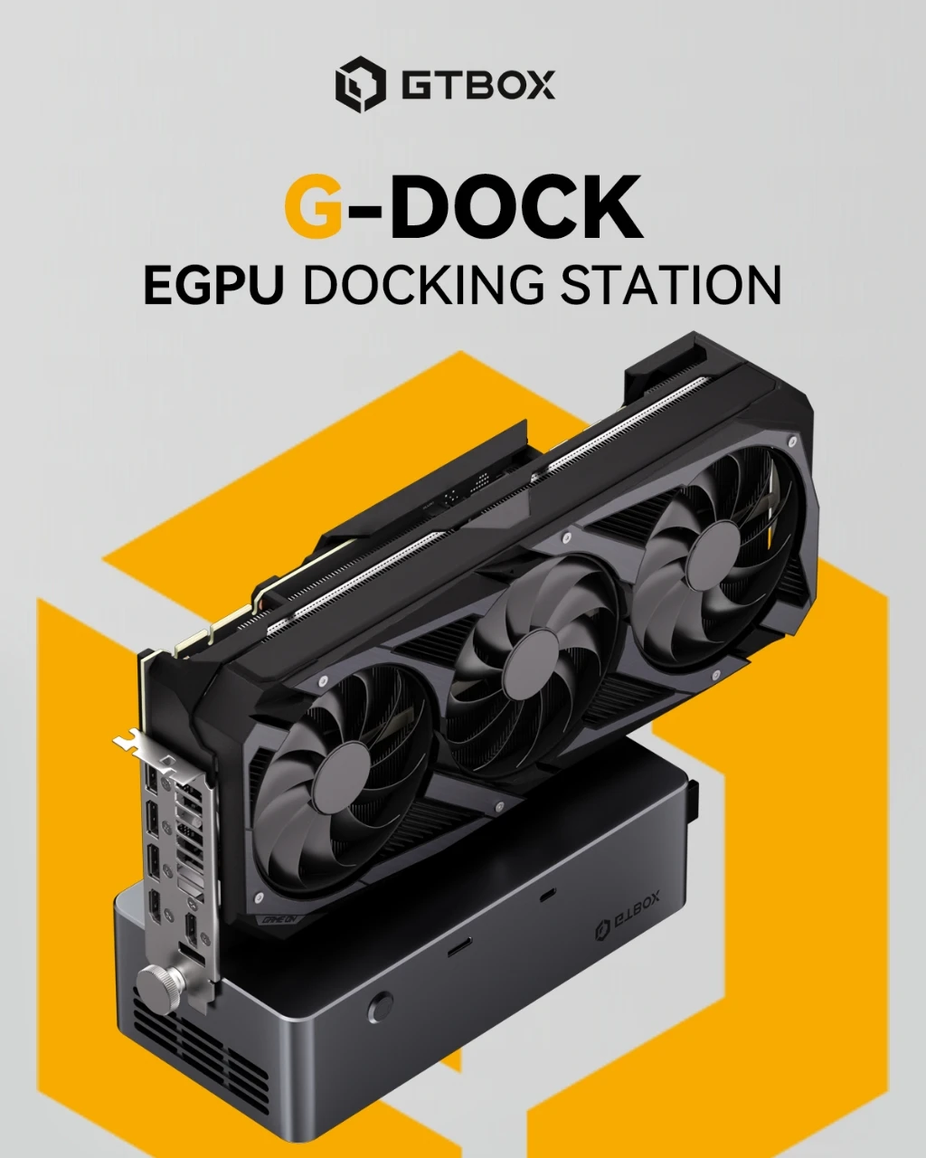 GTBOX G-DOCK EGPU Dock with OCulink USB4 Port,Built-in Huntkey 800W Power Supply for Gaming PC EGPU Docking Station
GTBOX G-DOCK EGPU Dock with OCulink USB4 Port,Built-in Huntkey 800W Power Supply for Gaming PC EGPU Docking Station