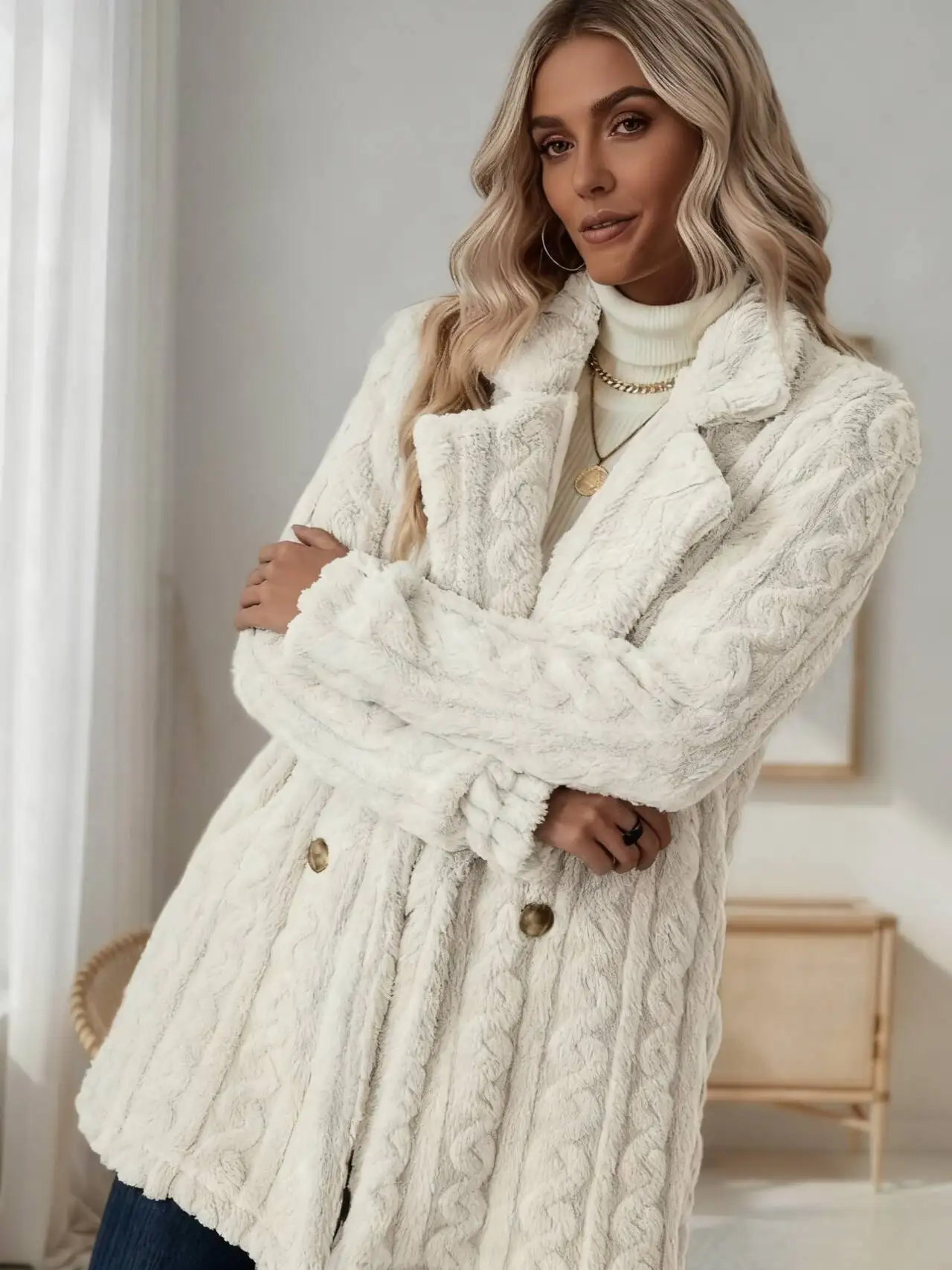 Шерстяные пальто Женское шерстяное пальто Зеленое осеннее ангорское эстетичное регулируемое талия с рукавами-колокольчиками на подкладке на пуговицах эластичное стоящее OL
Шерстяные пальто Женское шерстяное пальто Зеленое осеннее ангорское эстетичное регулируемое талия с рукавами-колокольчиками на подкладке на пуговицах эластичное стоящее OL