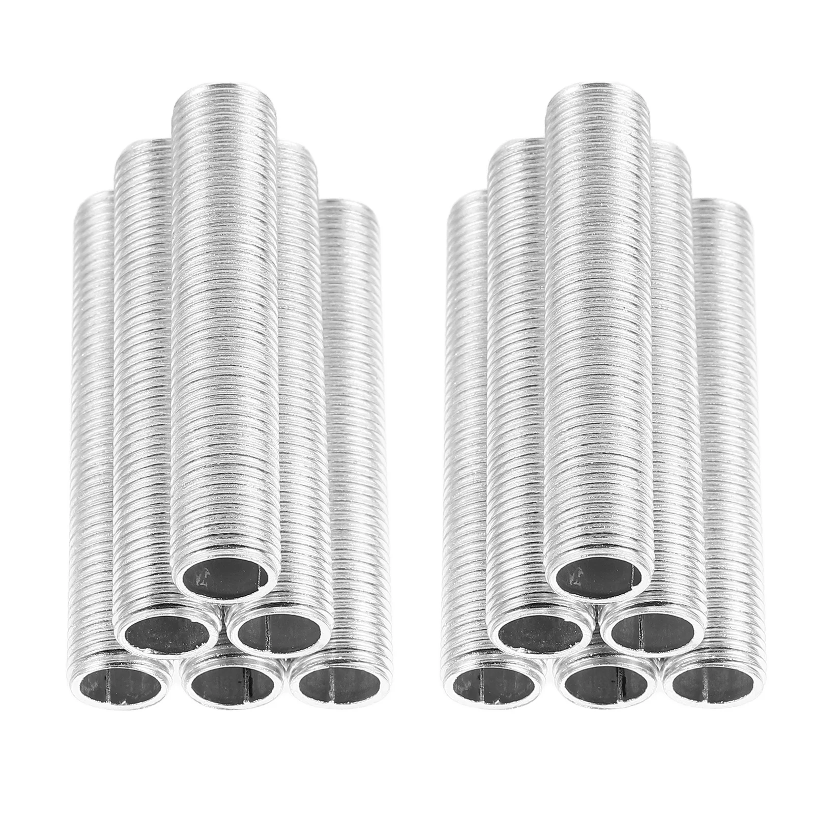 20pcs Lamp Rod M10 Zinc Alloy Lamp Pipe Nipple Threaded Hollow Pipe Coupling Connector Galvanized Iron for Lighting 
20pcs Lamp Rod M10 Zinc Alloy Lamp Pipe Nipple Threaded Hollow Pipe Coupling Connector Galvanized Iron for Lighting