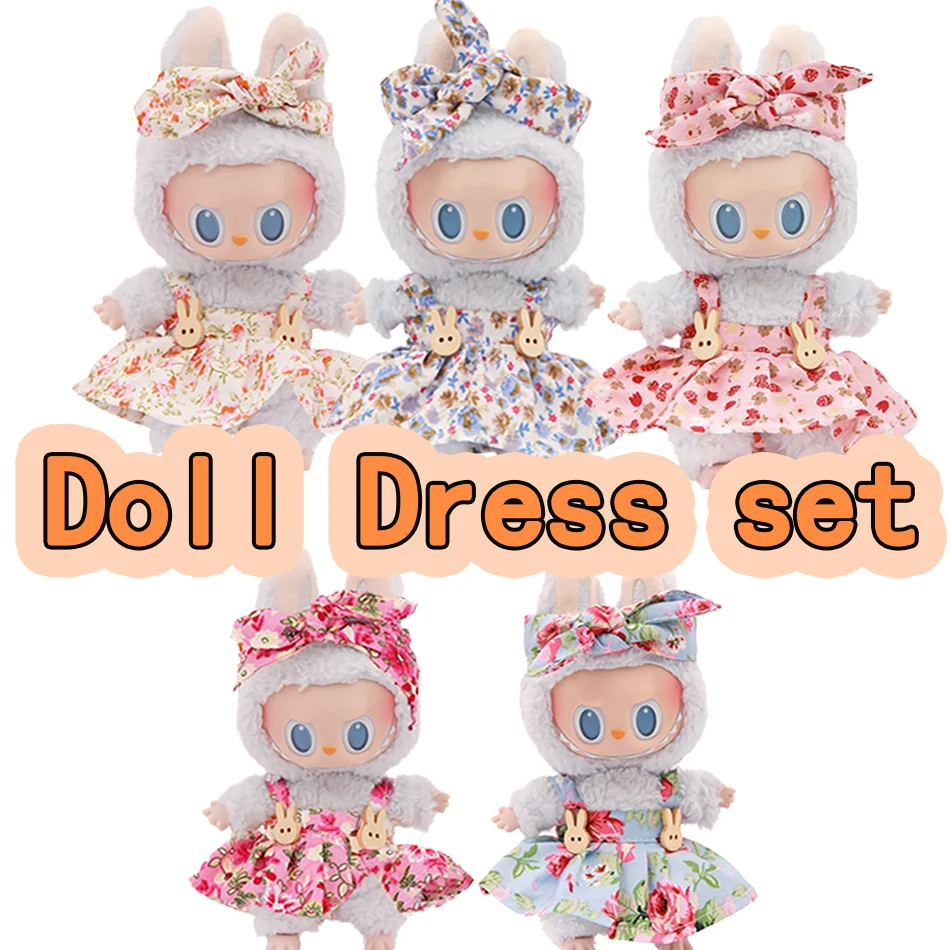 Плюшевая виниловая кукла Labubu, одежда, юбки, плюшевая сумка, очаровательная маленькая одежда, повязка для волос для девочек, аксессуары для кукол, модные игрушки 
Плюшевая виниловая кукла Labubu, одежда, юбки, плюшевая сумка, очаровательная маленькая одежда, повязка для волос для девочек, аксессуары для кукол, модные игрушки