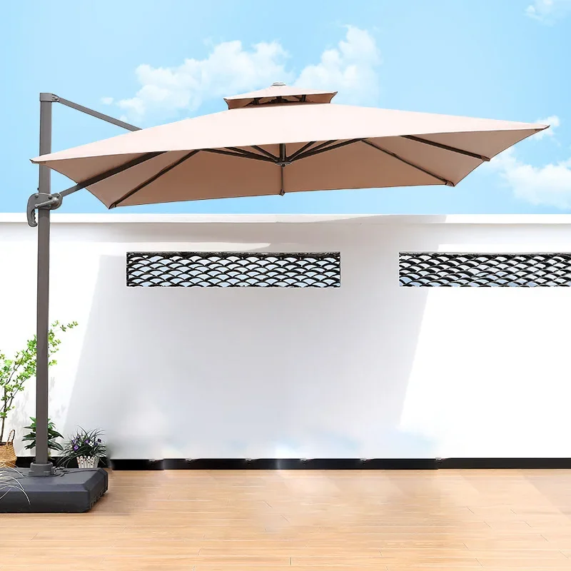 2026 Hotel Villa Resort Leisure UV Resistant Sun protection Aluminum Outdoor Parasol Garden Patio Hanging Umbrella Beach Umbrel
2026 Hotel Villa Resort Leisure UV Resistant Sun protection Aluminum Outdoor Parasol Garden Patio Hanging Umbrella Beach Umbrel