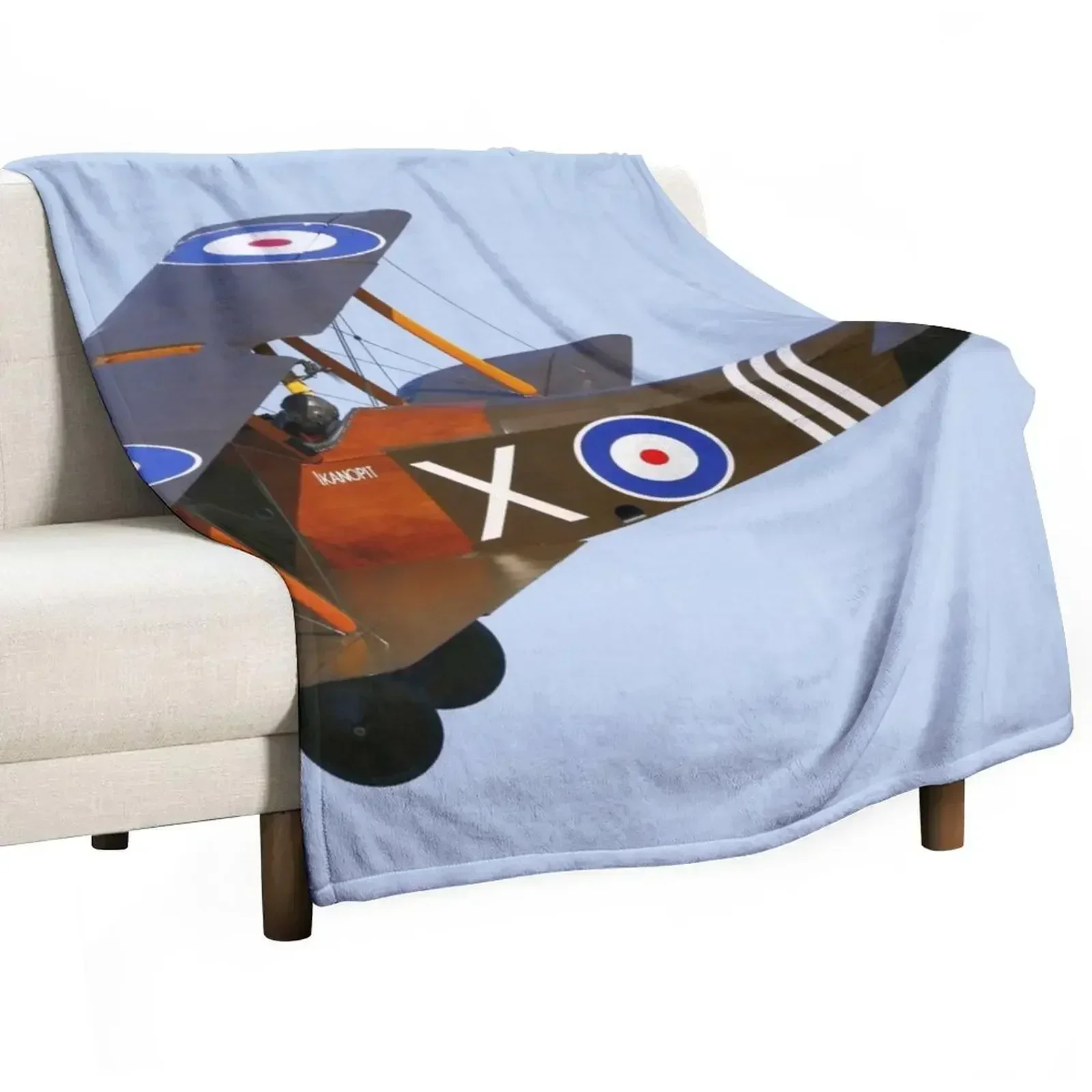 New Sopwith Camel D1851 in flight Throw Blanket Anti Shedding Soft Fuzzy Blanket for Home
New Sopwith Camel D1851 in flight Throw Blanket Anti Shedding Soft Fuzzy Blanket for Home