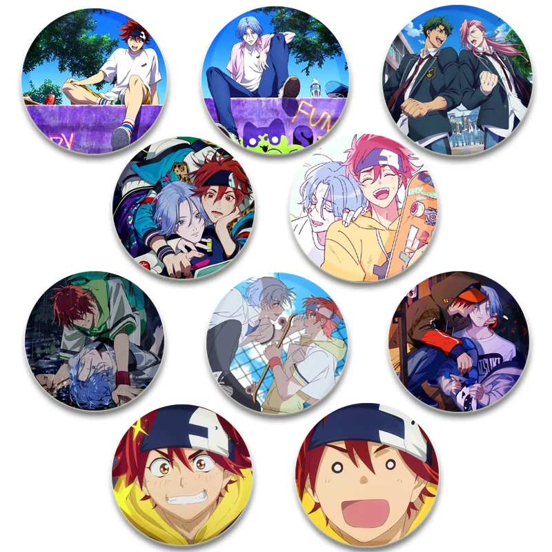 SK∞ HD Print Brooch Anime Badge Cartoon Figure REKI SNOW MIYA Round Display Creative Brooches Lapel Pins Jewelry Gifts
SK∞ HD Print Brooch Anime Badge Cartoon Figure REKI SNOW MIYA Round Display Creative Brooches Lapel Pins Jewelry Gifts