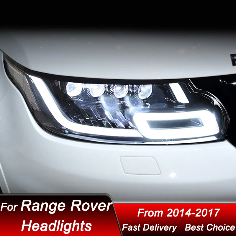 Car styling Headlights For Land Rover Range Rover Sport 2014-2017 LED Headlamp Assembly Upgrade Projector Lens Accessories Kit
Car styling Headlights For Land Rover Range Rover Sport 2014-2017 LED Headlamp Assembly Upgrade Projector Lens Accessories Kit