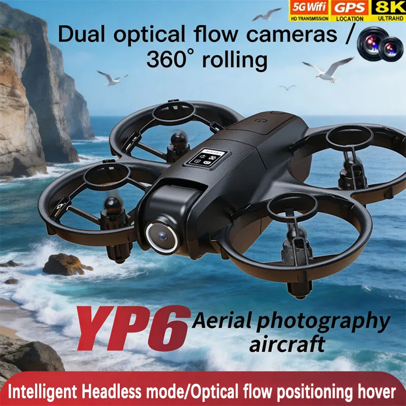 2026 New YP6 RC Drone 2.4G 5G GPS Professional 8K High-definition Dual Camera aerial Control Quadcopter Toys airplane Gifts Boys
2026 New YP6 RC Drone 2.4G 5G GPS Professional 8K High-definition Dual Camera aerial Control Quadcopter Toys airplane Gifts Boys