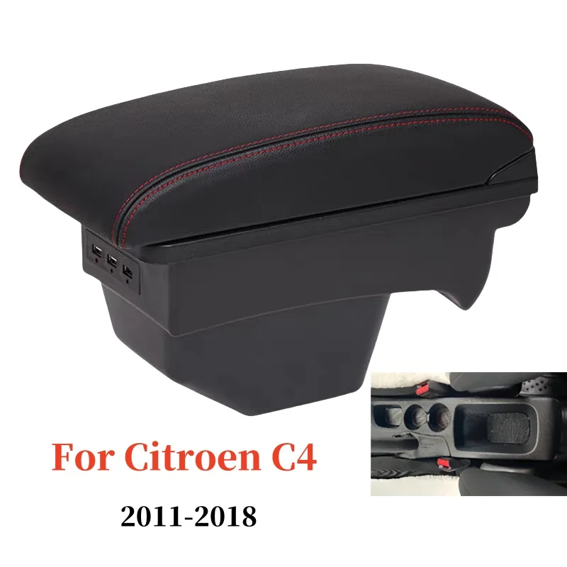 Leather Armrest for Citroen C4 2011 - 2018 Car Armrest Box Storage USB Interface Box Arm Rest Modification Accessories
Leather Armrest for Citroen C4 2011 - 2018 Car Armrest Box Storage USB Interface Box Arm Rest Modification Accessories