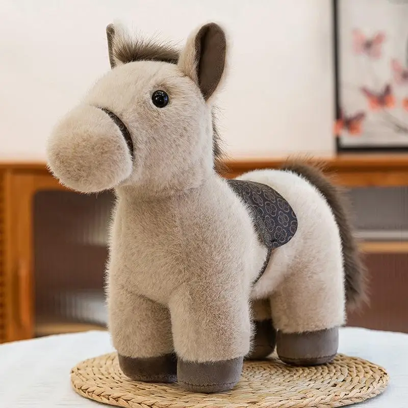 1pcs Cute Plush Horse Toy Zodiac Year of the Horse Stuffed Animal Figurine Couple Gift Soft Pony Plushie
1pcs Cute Plush Horse Toy Zodiac Year of the Horse Stuffed Animal Figurine Couple Gift Soft Pony Plushie