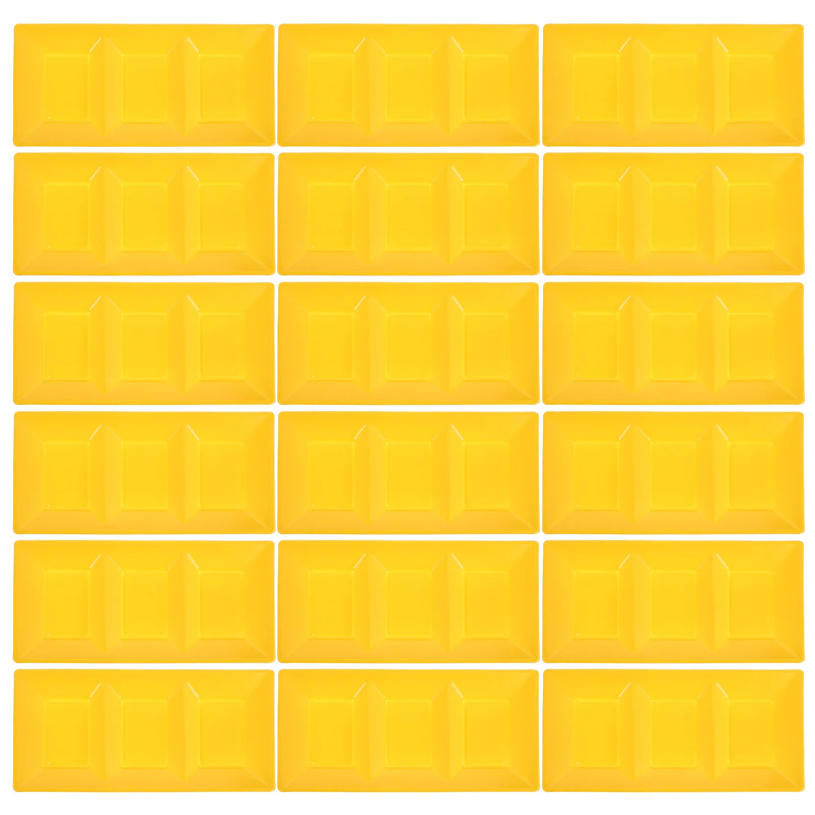 30Pcs Rectangular Divided Tray Plastic Serving Plate for Fruits Cookies Appetizers Easy Clean Stackable Storage
30Pcs Rectangular Divided Tray Plastic Serving Plate for Fruits Cookies Appetizers Easy Clean Stackable Storage