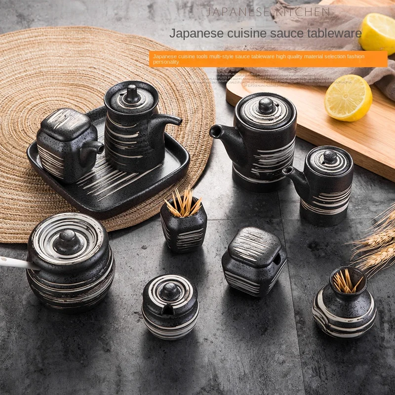 Creative Japanese-Style Handless Cup Soy Sauce Bottle Jujiu House Table Seasoning Mustard Jar Sauce Boat Sushi Tableware Small
Creative Japanese-Style Handless Cup Soy Sauce Bottle Jujiu House Table Seasoning Mustard Jar Sauce Boat Sushi Tableware Small