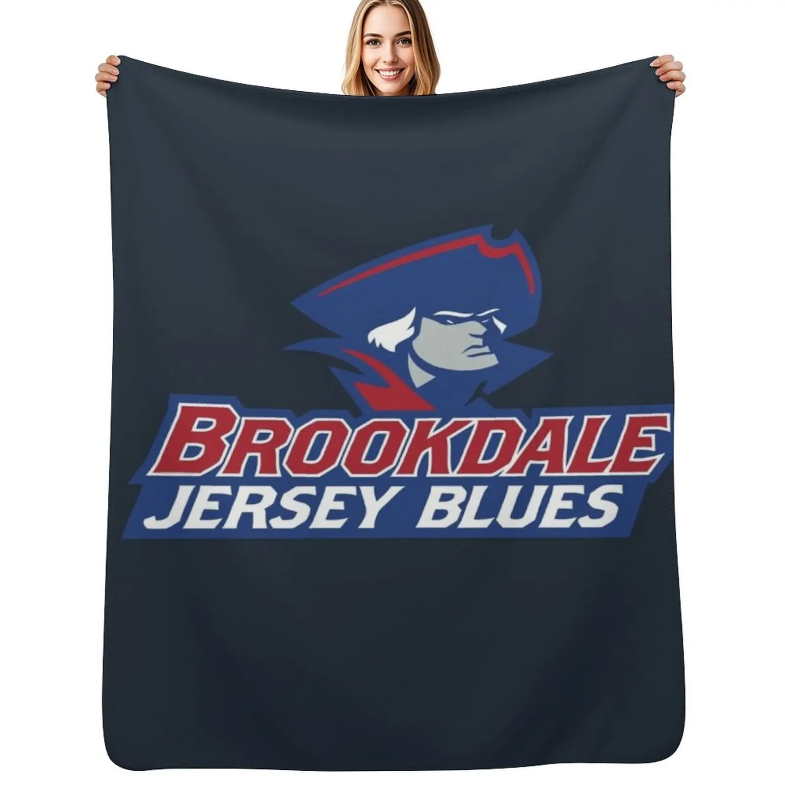 Brookdale CC Jersey Blues Throw Blanket Easy Care Comfortable Blanket for Couch
Brookdale CC Jersey Blues Throw Blanket Easy Care Comfortable Blanket for Couch