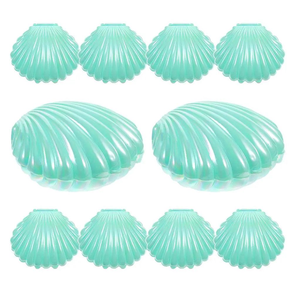 20 Pcs y Box Trinket Holder Wedding Seashell Jewelry Dish Party Favor Containers Lightweight Thick Plastic Sea Shell Jewelry
20 Pcs y Box Trinket Holder Wedding Seashell Jewelry Dish Party Favor Containers Lightweight Thick Plastic Sea Shell Jewelry