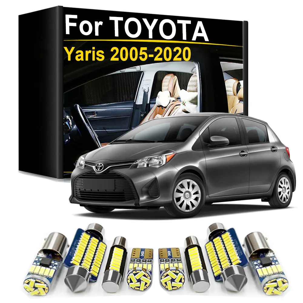 Комплект светодиодных ламп для салона Canbus для Toyota Yaris 2005 2006 2007 2008 2009 2010 2011 2012 2013 2014 2015 2016 2017 2018 2019 2020
Комплект светодиодных ламп для салона Canbus для Toyota Yaris 2005 2006 2007 2008 2009 2010 2011 2012 2013 2014 2015 2016 2017 2018 2019 2020