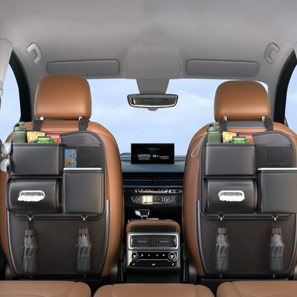 All in One Car Seat Back Storage Bag Tissue Holder Trash Can Car Organizer with Hook Anti-slip Upgraded Hanging Storage Box
All in One Car Seat Back Storage Bag Tissue Holder Trash Can Car Organizer with Hook Anti-slip Upgraded Hanging Storage Box