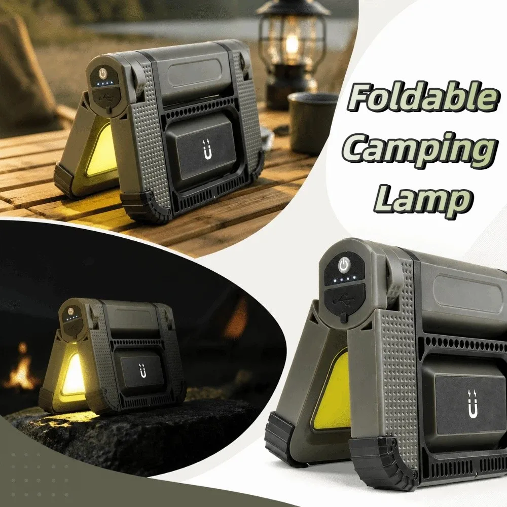Magnetic Design Portable Camping Light Hanging Design LED Illumination Solar Rechargeable Lamp Adjustable Brightness
Magnetic Design Portable Camping Light Hanging Design LED Illumination Solar Rechargeable Lamp Adjustable Brightness