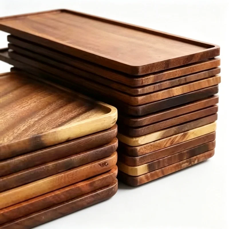 Natural Wooden Tray Rectangular Plate Fruit Snacks Food Storage Trays Hotel Home Serving Tray Decorate Supplies
Natural Wooden Tray Rectangular Plate Fruit Snacks Food Storage Trays Hotel Home Serving Tray Decorate Supplies