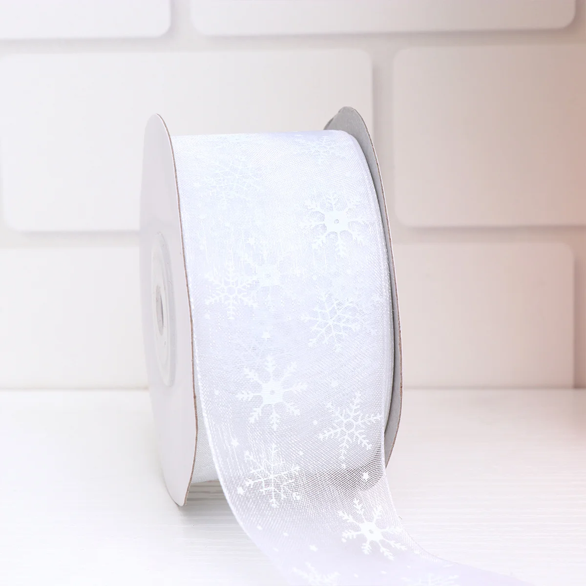 23m White Snowflake Organza Ribbon Roll Christmas Party Decoration Gift Wrapping Ribbon DIY Craft Accessories Organza Tape
23m White Snowflake Organza Ribbon Roll Christmas Party Decoration Gift Wrapping Ribbon DIY Craft Accessories Organza Tape