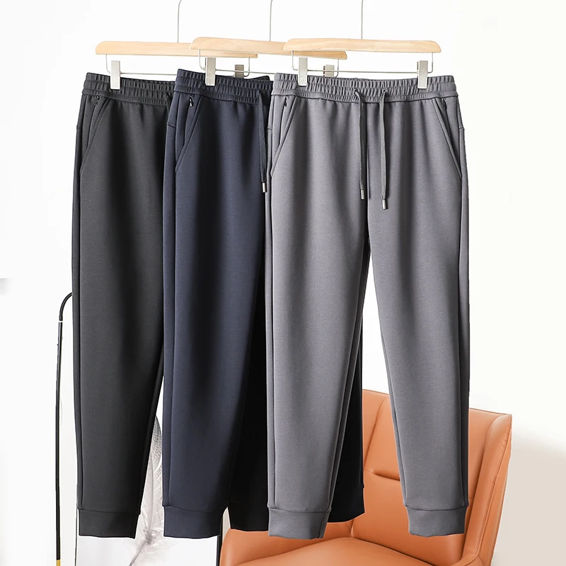 Comfortable Elastic Waist Sports Pants Men's Outdoor Casual Trousers Autumn Pure Color Versatile Loose Fit Long Cotton Blend
Comfortable Elastic Waist Sports Pants Men's Outdoor Casual Trousers Autumn Pure Color Versatile Loose Fit Long Cotton Blend