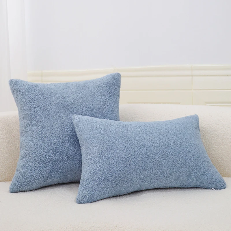 Blue Plush Cushion Cover, Soft Pillow Cover for Sofa, Living Room, Car, Decorative Pillows, Nordic Home Decor, 45*45
Blue Plush Cushion Cover, Soft Pillow Cover for Sofa, Living Room, Car, Decorative Pillows, Nordic Home Decor, 45*45