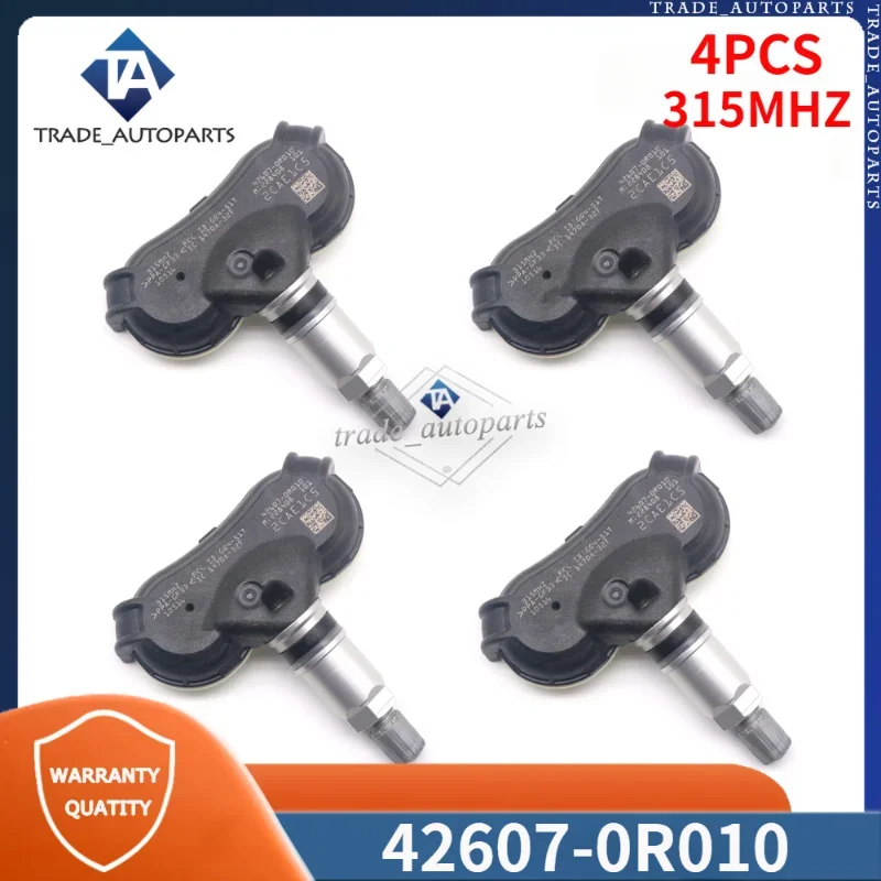 42607-0R010 Car Tire Sensor 4PCS For 2014-2020 Toyota Highlander 2013-2019 TOYOTA RAV4 TPMS 315MHZ TYRE PRESSURE MONITOR SYSTEM
42607-0R010 Car Tire Sensor 4PCS For 2014-2020 Toyota Highlander 2013-2019 TOYOTA RAV4 TPMS 315MHZ TYRE PRESSURE MONITOR SYSTEM