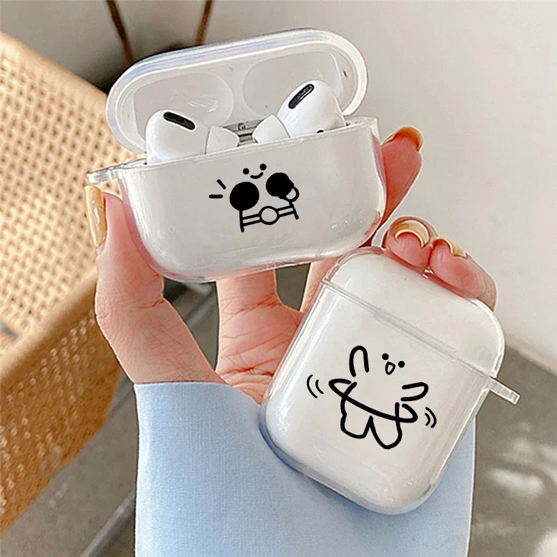 Cute Matchstick Men Earphone Case for Airpods 4th 3rd 2 Pro Transparent Cover for Airpod 3 1 Protective Accessorie Shell Fundas
Cute Matchstick Men Earphone Case for Airpods 4th 3rd 2 Pro Transparent Cover for Airpod 3 1 Protective Accessorie Shell Fundas