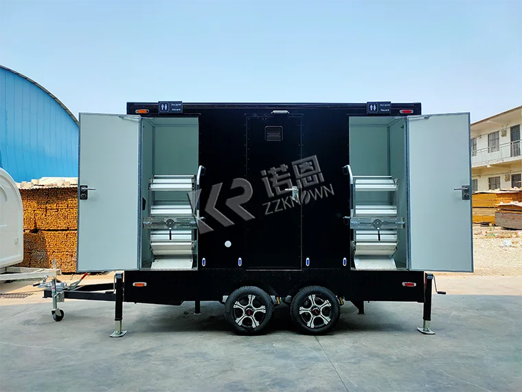 Luxury Restroom Toilets and Shower Outdoor Bathroom Trailer Toilet Mobile Portable Toilet Trailer
Luxury Restroom Toilets and Shower Outdoor Bathroom Trailer Toilet Mobile Portable Toilet Trailer