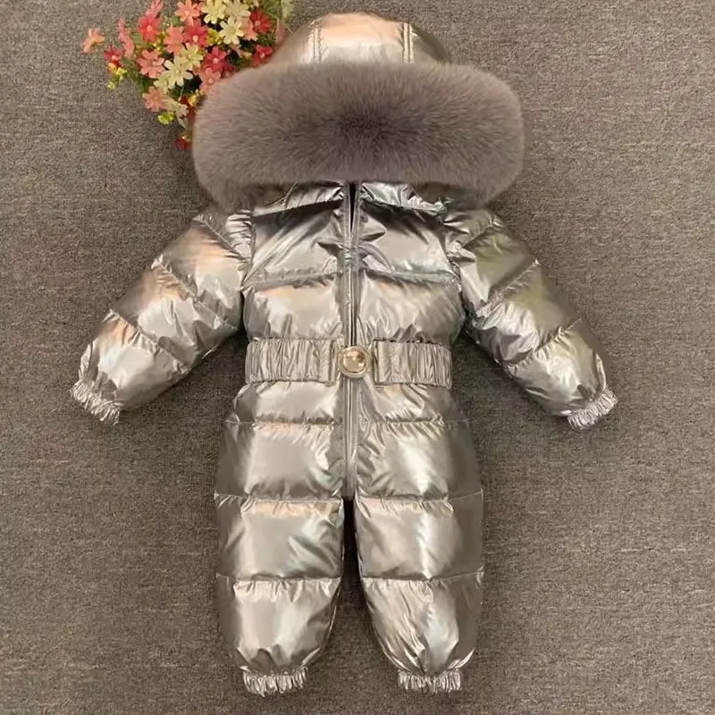 Children Girl Boy Winter Real Fur Thickened Down Jackets Jumpsuits Overcoat Baby Kids Clothing -30 Outwear A4759
Children Girl Boy Winter Real Fur Thickened Down Jackets Jumpsuits Overcoat Baby Kids Clothing -30 Outwear A4759