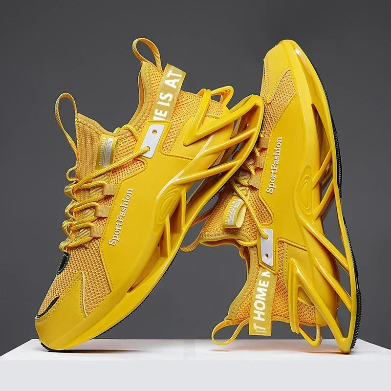 Men's Breathable Casual Sneakers Luxury Fashion Running Trainer Unisex Comfortable Wear Tenis Race Shoes
Men's Breathable Casual Sneakers Luxury Fashion Running Trainer Unisex Comfortable Wear Tenis Race Shoes