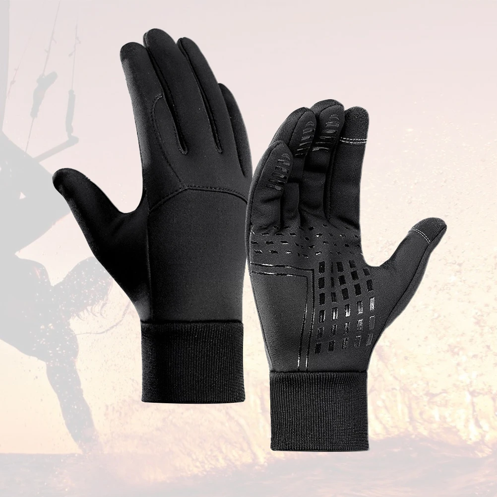 1 Pair Black Windproof Waterproof Winter Touch Screen Gloves Full Finger Outdoor Sports Gloves For Skiing Cycling Hiking Size Xl
1 Pair Black Windproof Waterproof Winter Touch Screen Gloves Full Finger Outdoor Sports Gloves For Skiing Cycling Hiking Size Xl