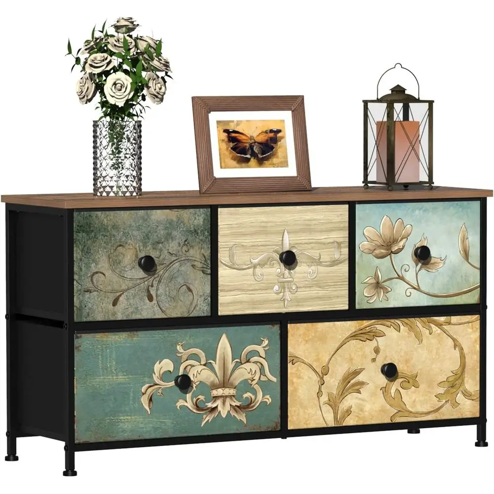 Drer with Ders or Bedroom Chest o Ders abric Drer or Closet,Nursery Entryway Hall Tree TV Stand or Living Room Retro loral Ders
Drer with Ders or Bedroom Chest o Ders abric Drer or Closet,Nursery Entryway Hall Tree TV Stand or Living Room Retro loral Ders