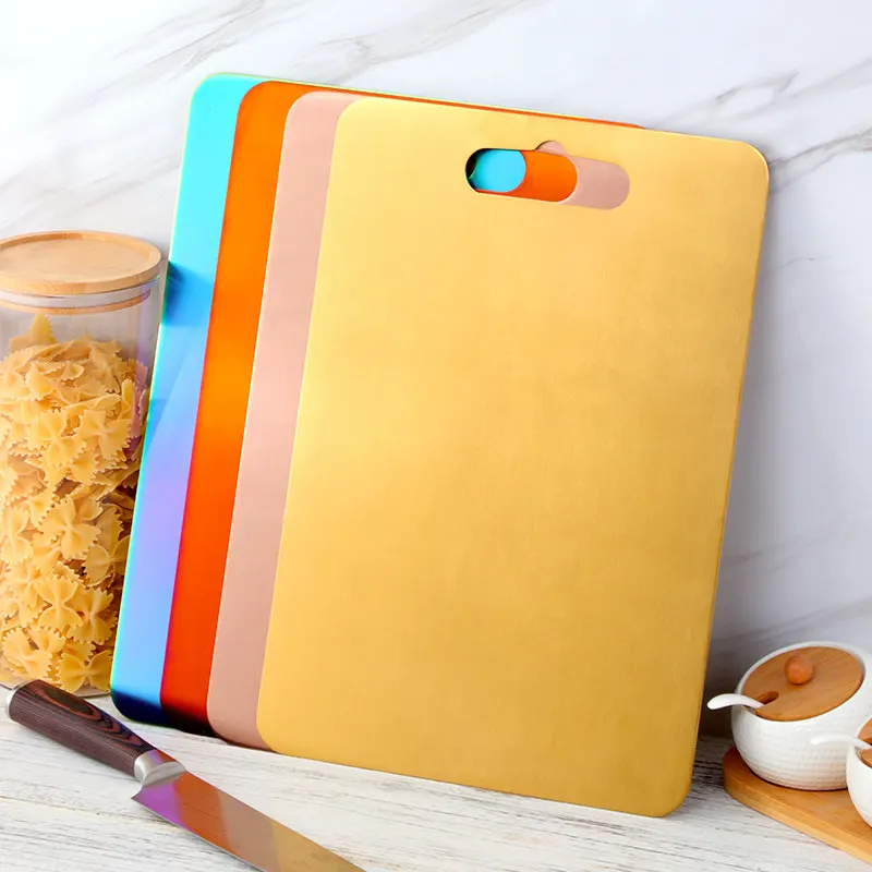 304 Stainless Steel Chopping Board Creative Kitchen Cutting Board for Home Use
304 Stainless Steel Chopping Board Creative Kitchen Cutting Board for Home Use