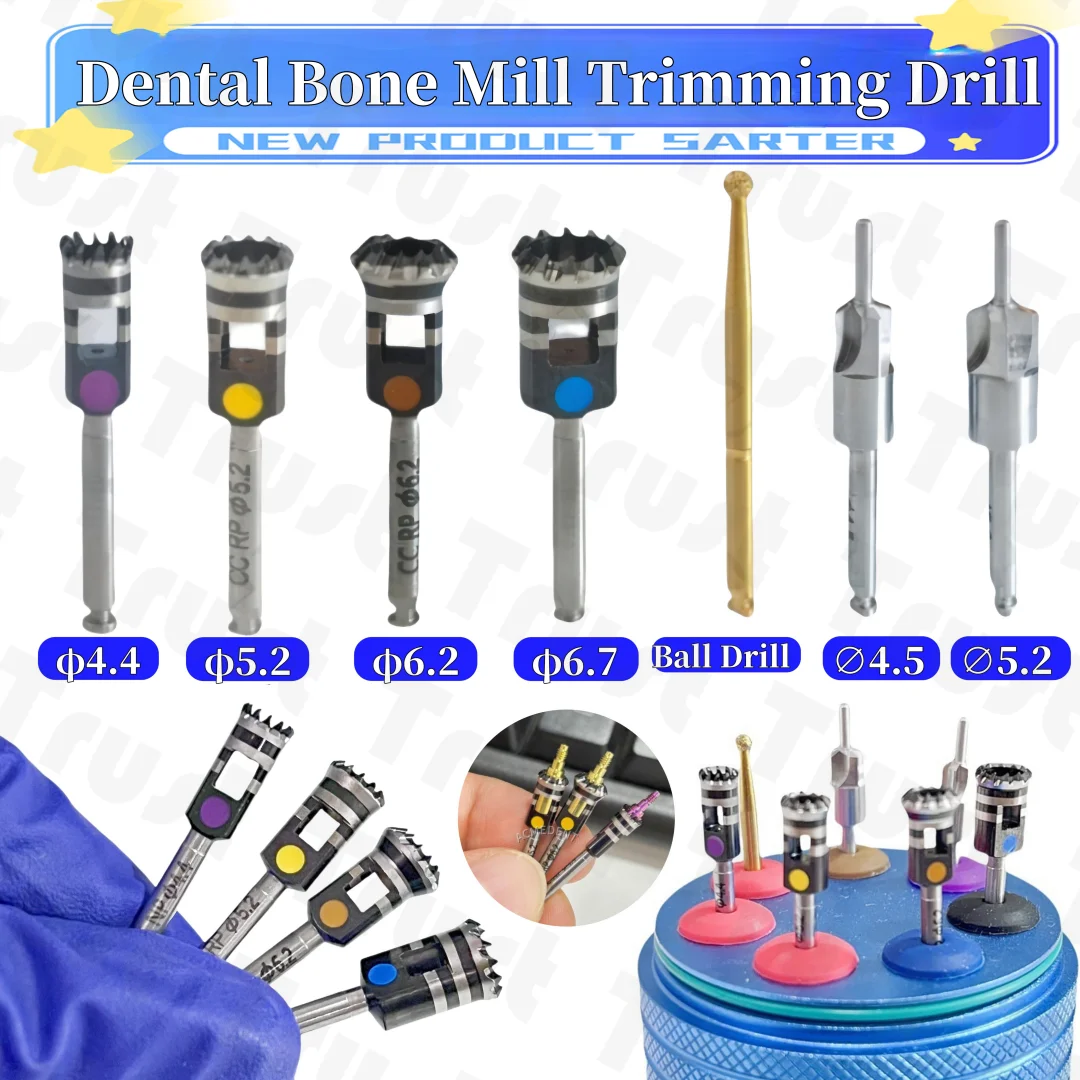 Dental Bone Mill Profiler Ridge Trimmer Conical Connection Implant NP RP WP Drill Fits NOBEL REPLACE Internal Conical Connection
Dental Bone Mill Profiler Ridge Trimmer Conical Connection Implant NP RP WP Drill Fits NOBEL REPLACE Internal Conical Connection