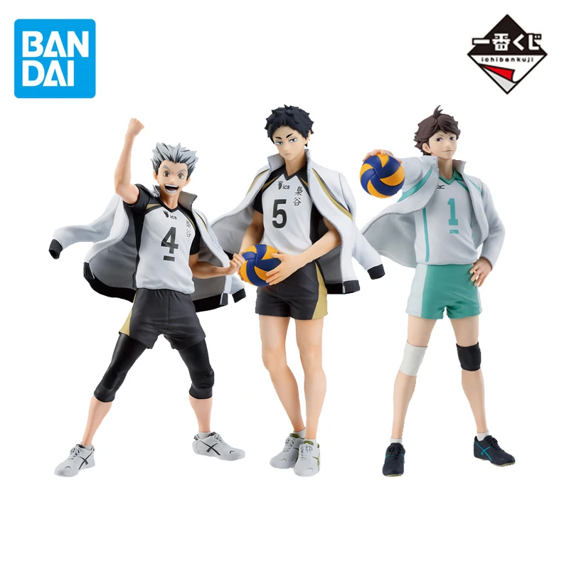 BANDAI Original Ichiban Kuji Haikyuu!! Anime Figure Kotaro Bokuto Keiji Akaashi Oikawa Toor Action Figure Toys Kids Gifts Model
BANDAI Original Ichiban Kuji Haikyuu!! Anime Figure Kotaro Bokuto Keiji Akaashi Oikawa Toor Action Figure Toys Kids Gifts Model
