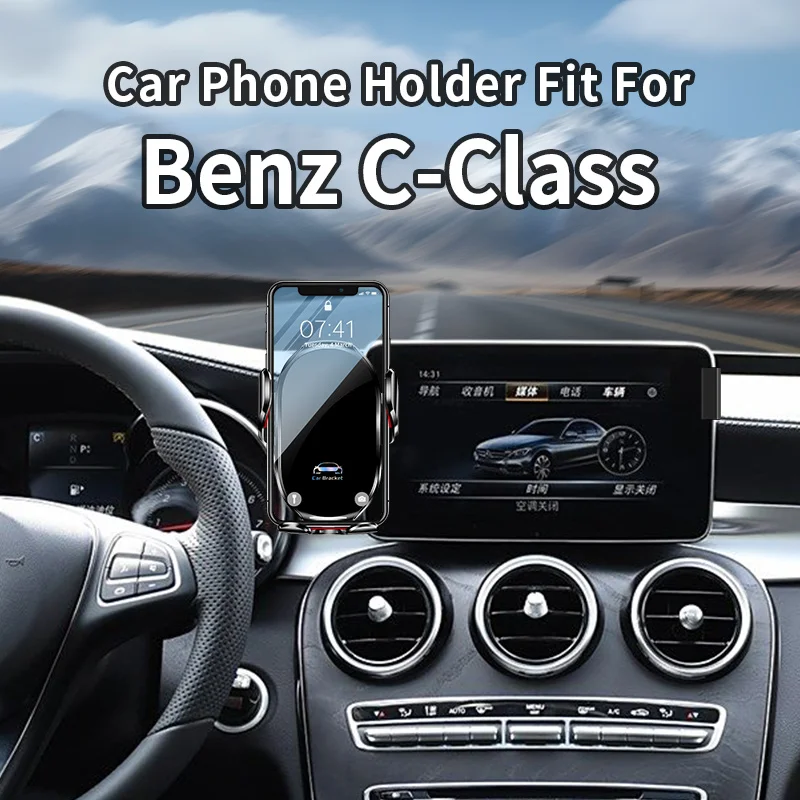 Car Phone Holder Specifically For Mercedes-benz C-Class Phone Mount On Screen Features with Aluminum Alloy Base Easy Install
Car Phone Holder Specifically For Mercedes-benz C-Class Phone Mount On Screen Features with Aluminum Alloy Base Easy Install