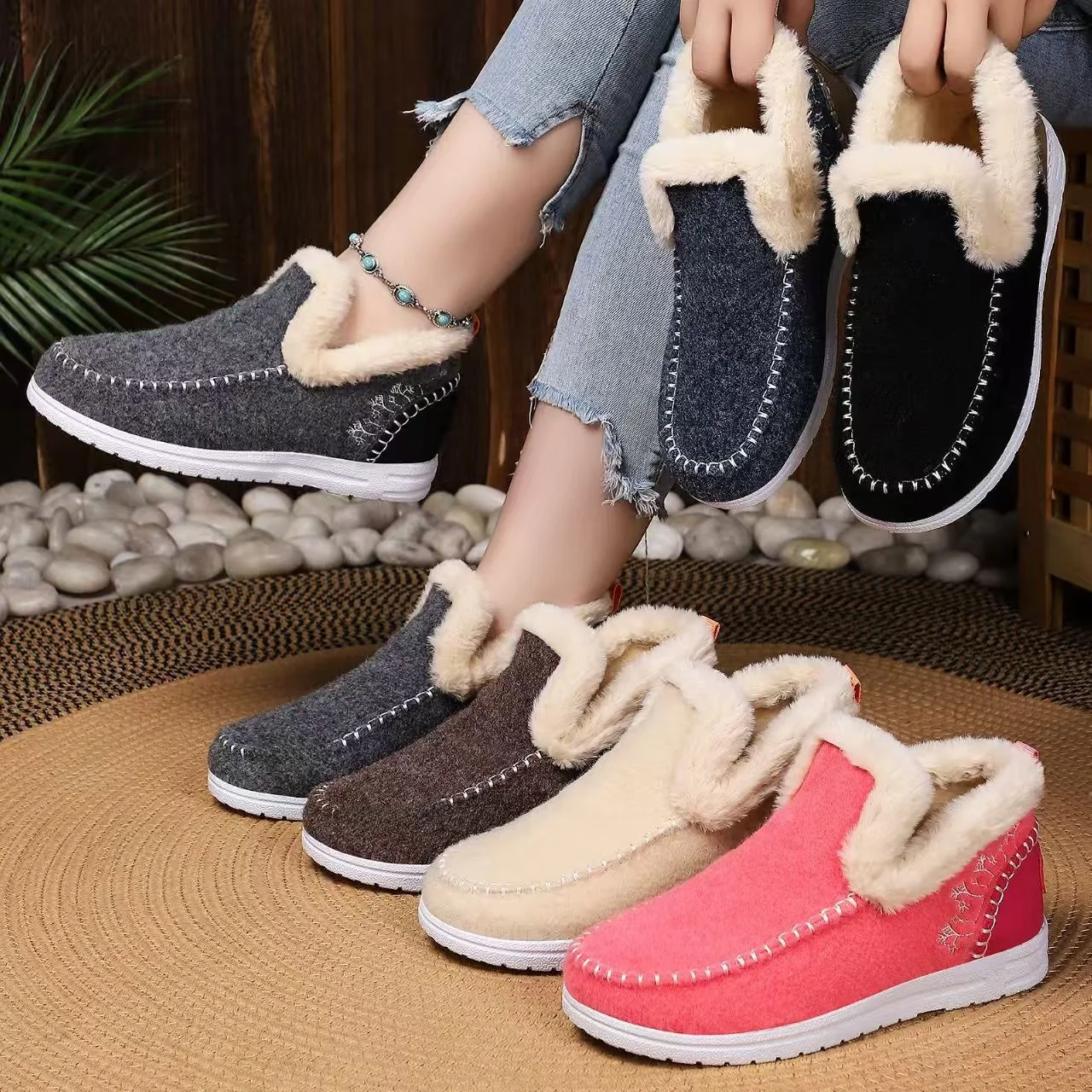 Large Size ort Boots ex Winter New Sle Warm Thi Casual Women's Boot Faionable Snow Boots Low Heel round Toe Rubbe...
Large Size ort Boots ex Winter New Sle Warm Thi Casual Women's Boot Faionable Snow Boots Low Heel round Toe Rubbe...