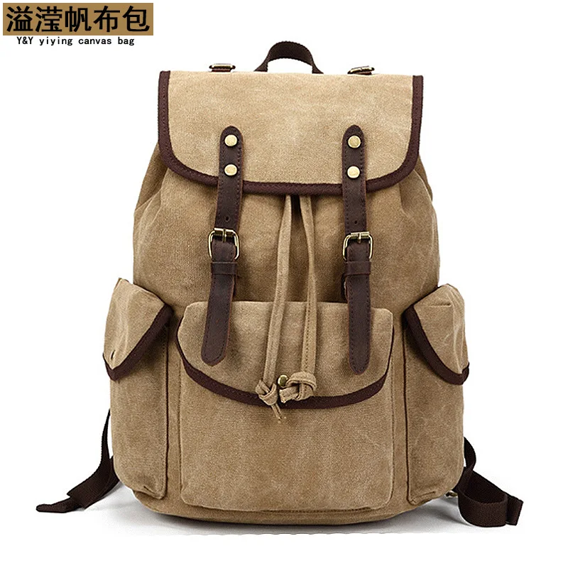 New canvas first layer leather retro shoulder computer bag student schoolbag fashionable simple versatile casual business trend
New canvas first layer leather retro shoulder computer bag student schoolbag fashionable simple versatile casual business trend